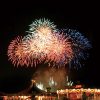 2016いわみざわ彩花まつり花火大会 北海道グリーンランド遊園地で開催